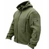 Men Polar Fleece Tactical Winter Autumn Hiking Fishing Camping Trekking Thermal Jackets Outdoor Sports Hood Caro Coat Softshell