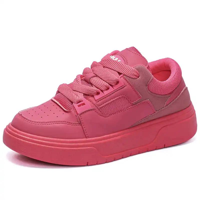 Fashion Platformed Thick Bottom Shoose For Man Vulcanize Original Brand Sneakers Wide Shoes For Men Sport Low Prices Saoatenis