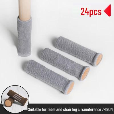 Silicone Knitted Chair Leg Floor Protectors