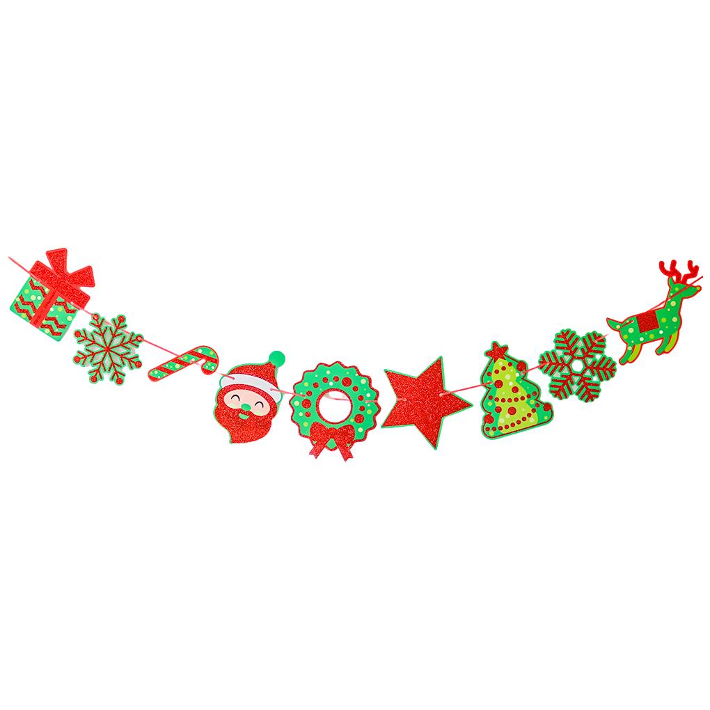 

Баннер для украшения Баннерные украшения Баннер для вечеринки Персонализированный баннер на Рождество Подвесной баннер розовый