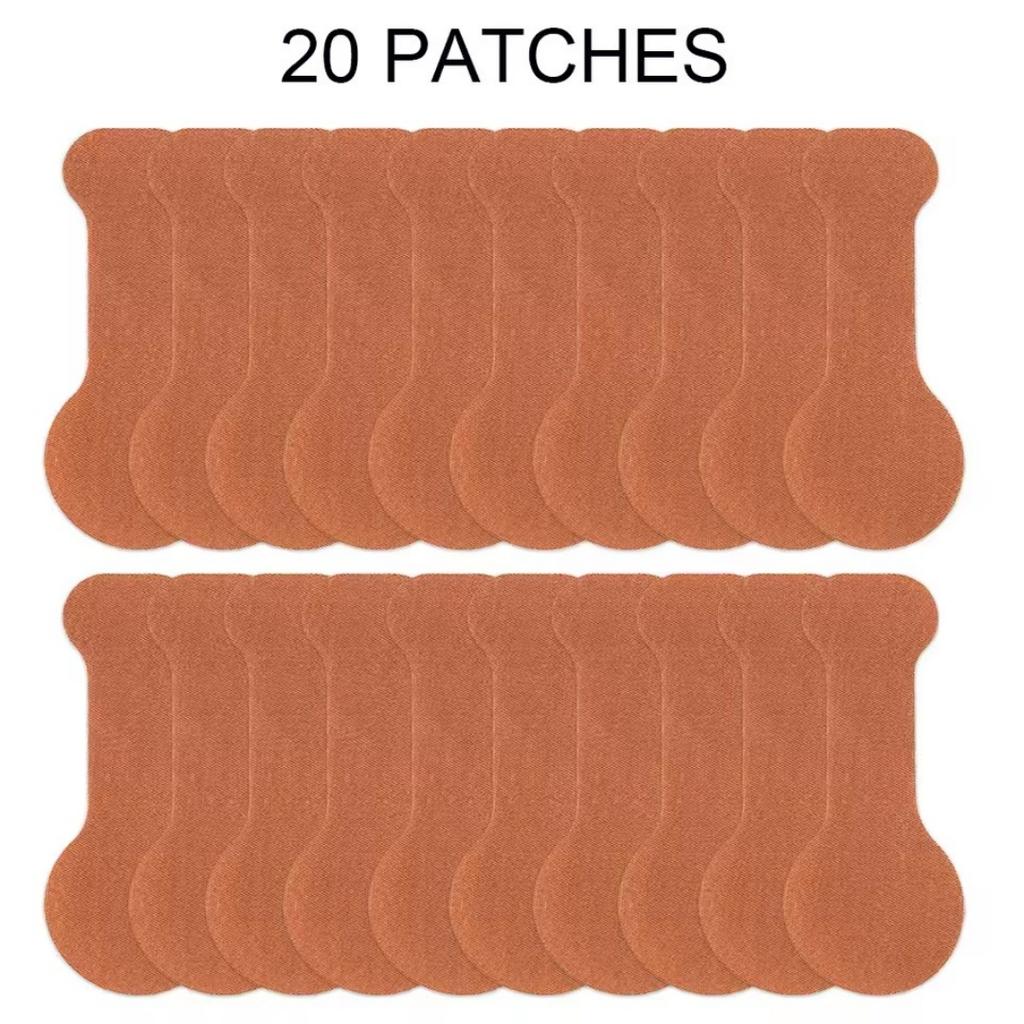 20Pcs Finger Protector Sticker Foot Patches Anti Wear Patch Hallux Valgus Orthopedic Patch Bunion Correction Patch Toe Separator