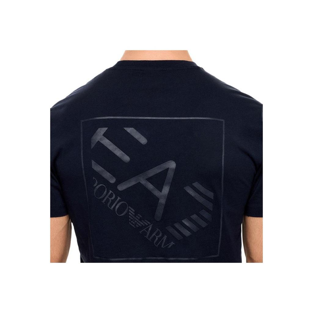 Emporio Armani EA7 Logo Print Crew Neck Short Sleeve T-Shirt Men Tops 7M001487-AF17789-UB102