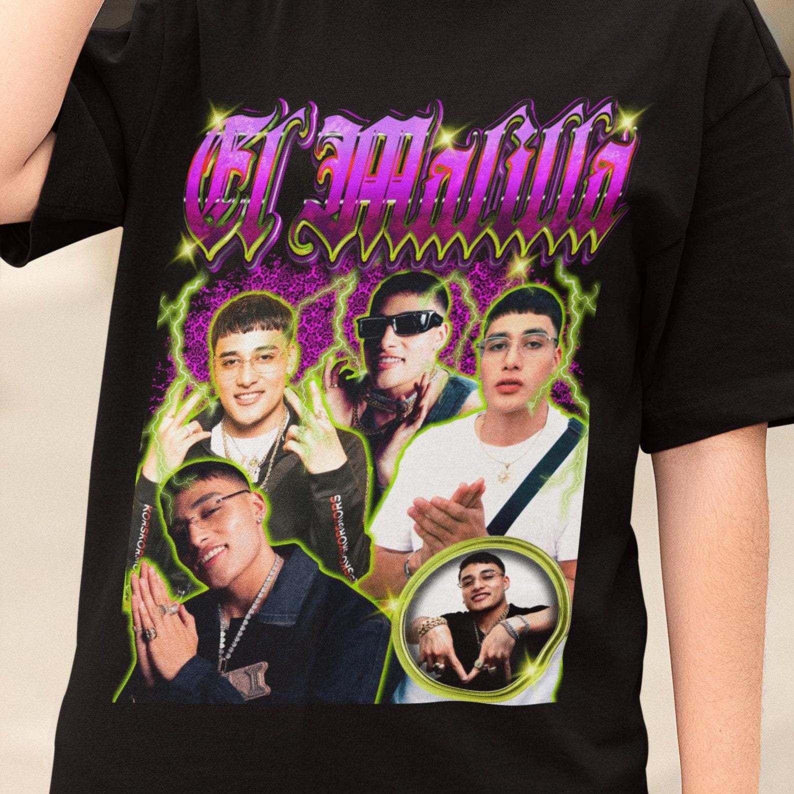 El Malilla Unisex T-Shirt | Mali El Malilla Shirt | El Malilla Fan Gift | El Malilla | Perfect Gift | Reggaeton Mexa | Reggaeton Fan Shirt S