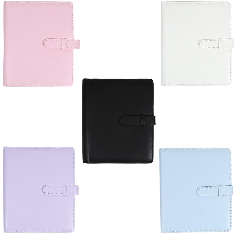 Film Camera 256 Pockets Photo Album Stamp Collection Book Small Album Picture Case 3 Inch Photo Paper PU Leather Storage Cases