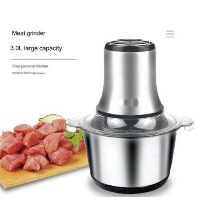 Meat Grinder Household Electric Small Stainless Steel Multi-Function Meat Grinder Cooking Machine 3l