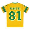 Oscar Numero 81 PIASTRI Magliette a Canotta Unisex Streetwear Larghe Casual Hip Hop T-shirt Manica Corta Abbigliamento Camicie