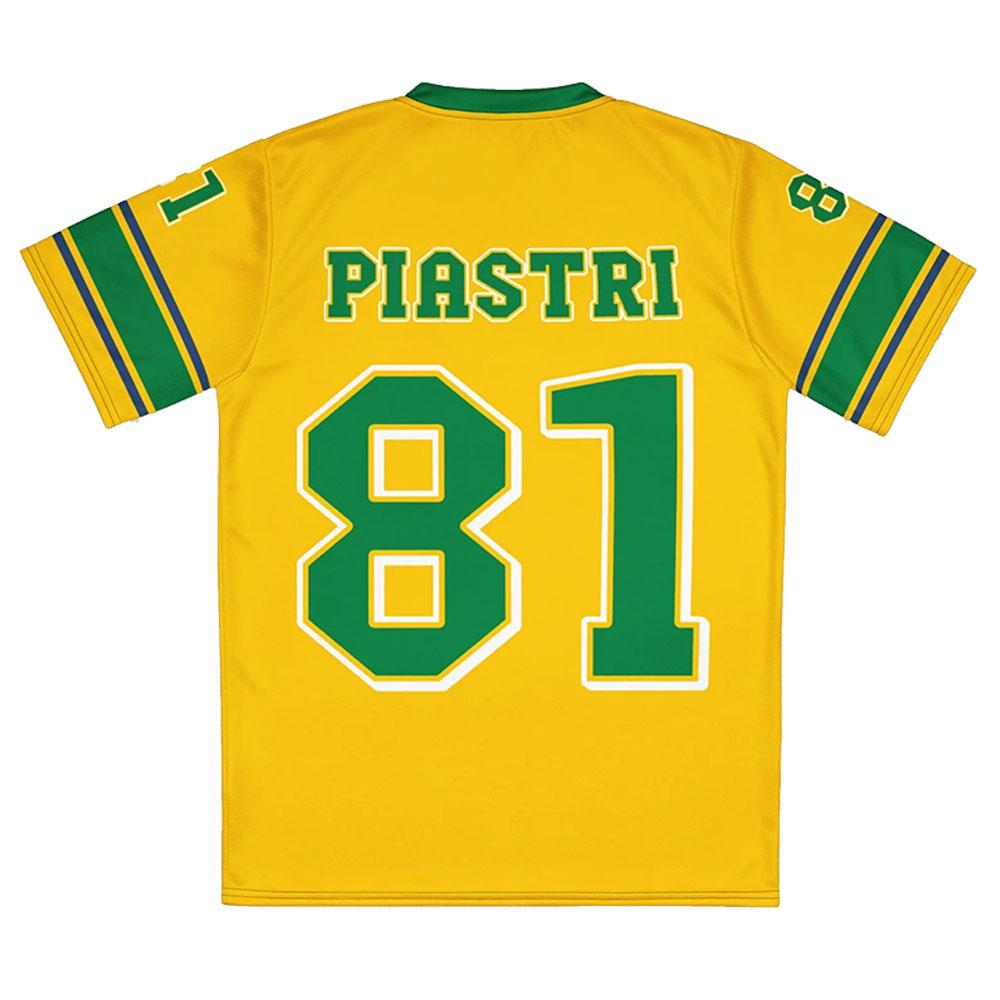 Oscar Numero 81 PIASTRI Magliette a Canotta Unisex Streetwear Larghe Casual Hip Hop T-shirt Manica Corta Abbigliamento Camicie