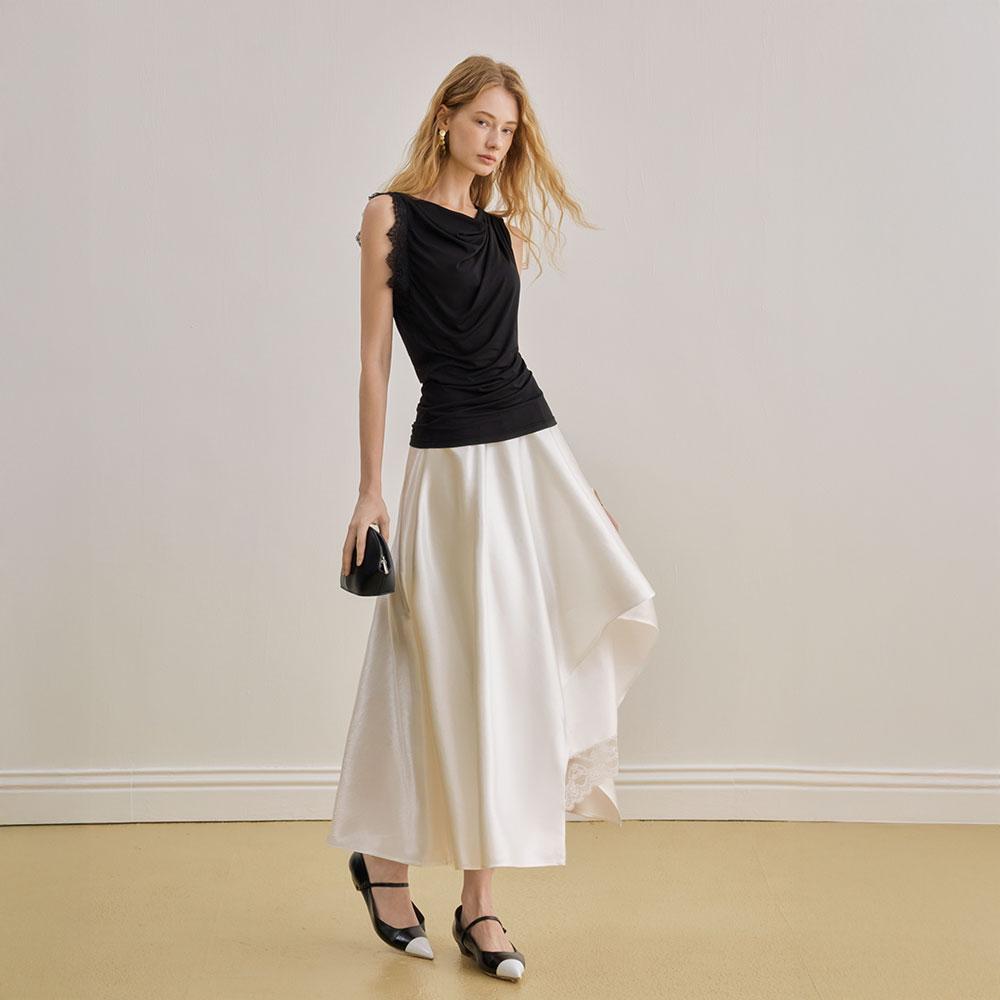 Waiwaiaiem Yy_Irregular Hems Skirt