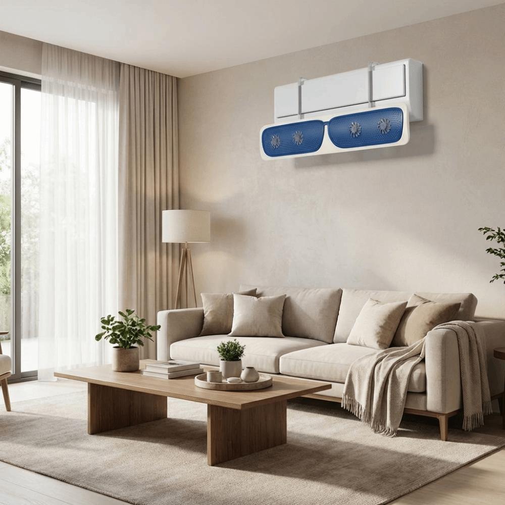 Anti Direct Blowing Air Conditioner Outlet Baffle Silent Wind Direction Baffle  Babies