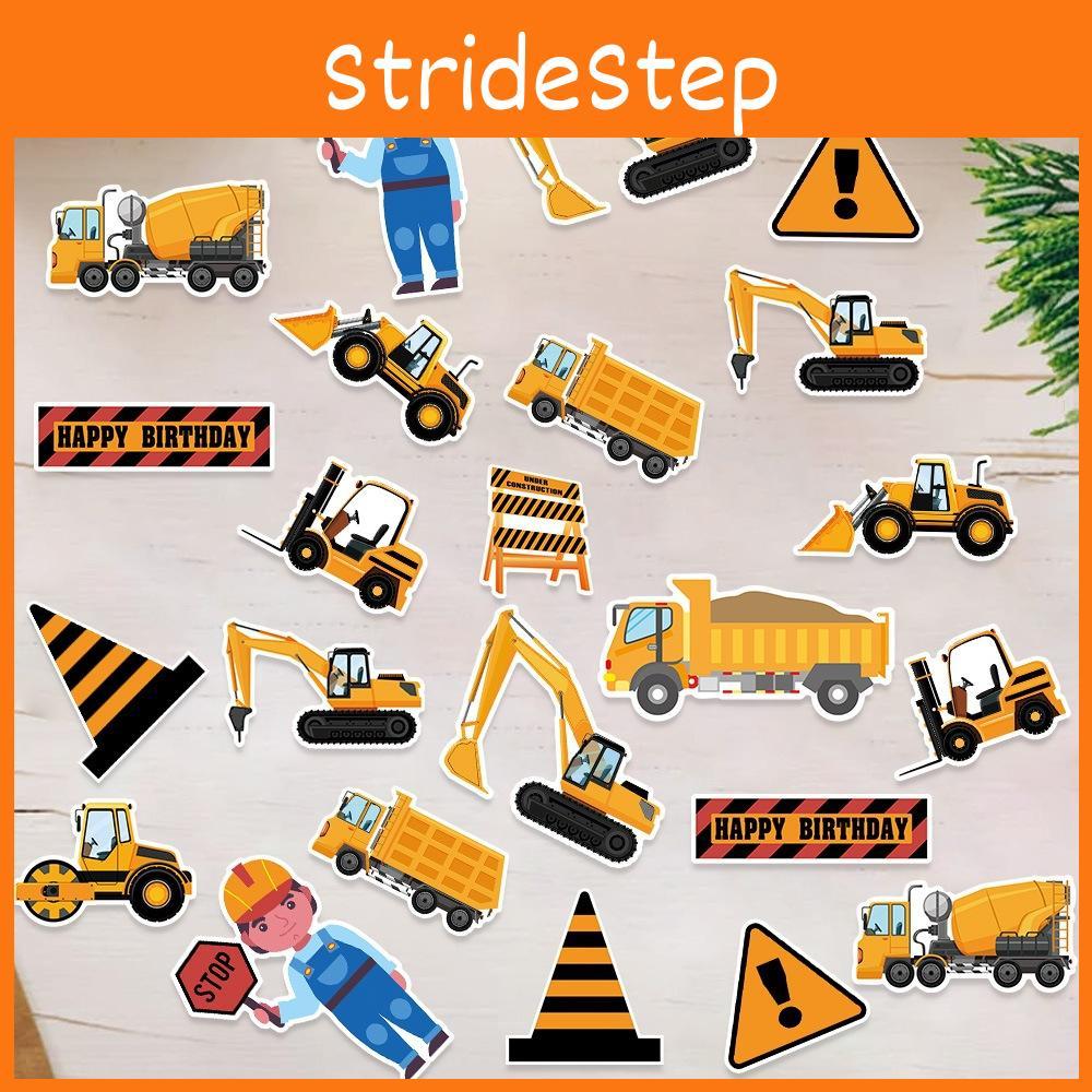 Vehicle Party Engineering Confetti Desktop Props For Children Birthday Decor