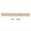 Watch Bracelet Stainless Steel Watch Strap Replacement   Length Watch Band   Gold