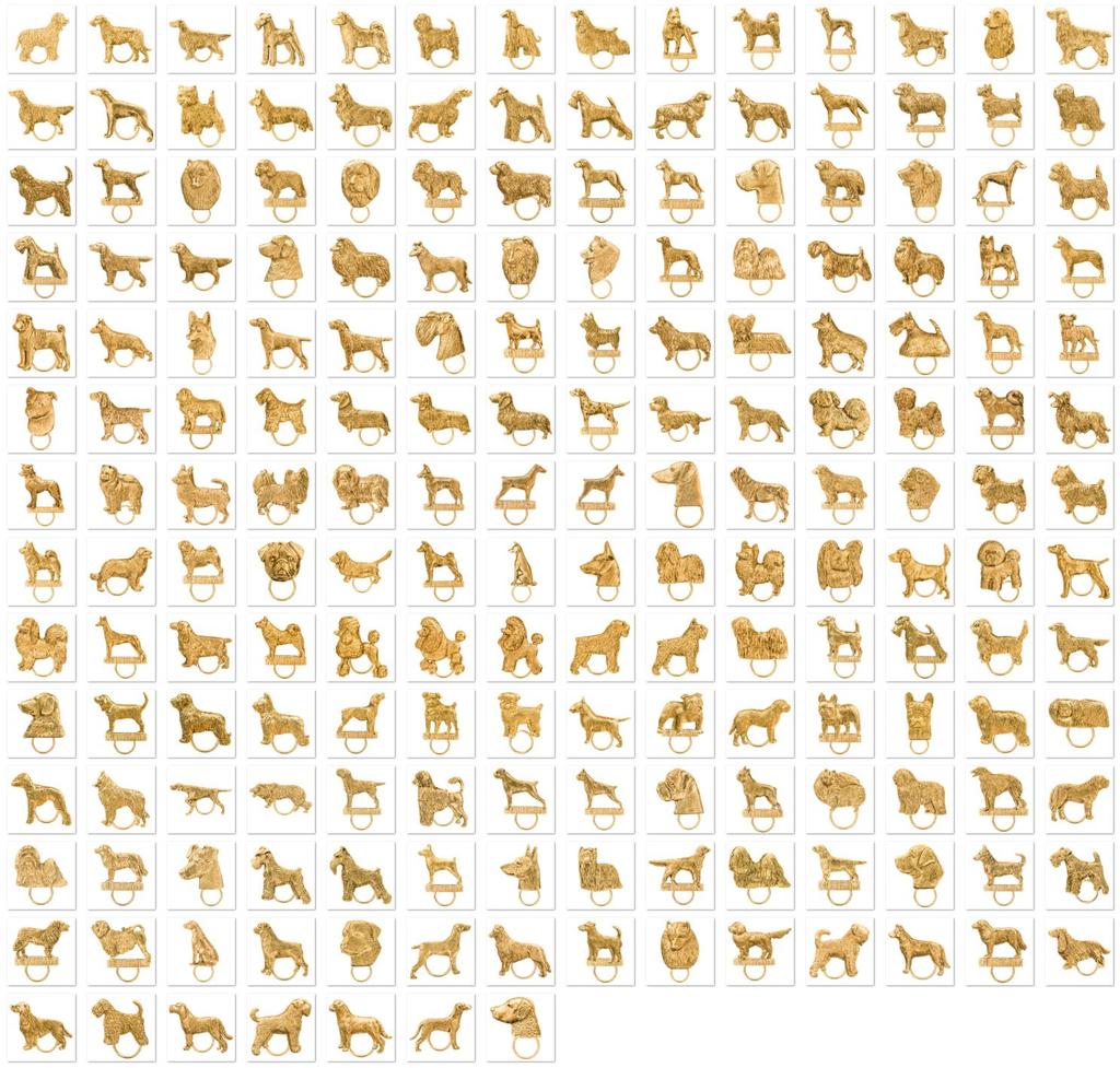 Miniature Schnauzer Made in England 22ct Gold Plated Art Dog Spectacle Holder Collection (Glasses Holder)