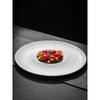 Ceramic White Cold Dish Plate High-grade Sense of Luxury Molecular Cuisine Restaurant Artistic Conception Fusion Dish Disc