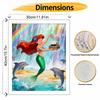 Disney Digital Oil Painting Diy Oil Painting Hand Painting Mermaid Ocean Rainbow Dolphins Living Room Bedroom Decoration Painting
