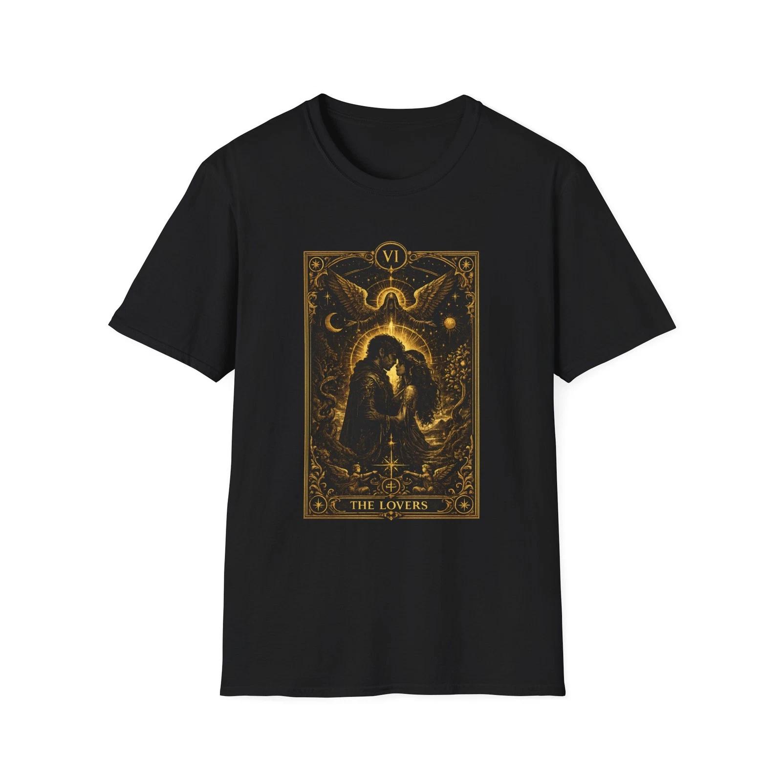 The Lovers Tarot Card Children s Children s Children s T  Children s T-shirt Mystical Graphic Tee 160