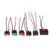 5Pcs Car Boat Automotive RV DIY Accessories Mini Rocker Switch 24V ON OFF Switch With Wire 3A Toggle Switch