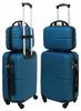Wheeled Travel Suitcase Set Small Cabin Gravitt 1203 + Vanity Case