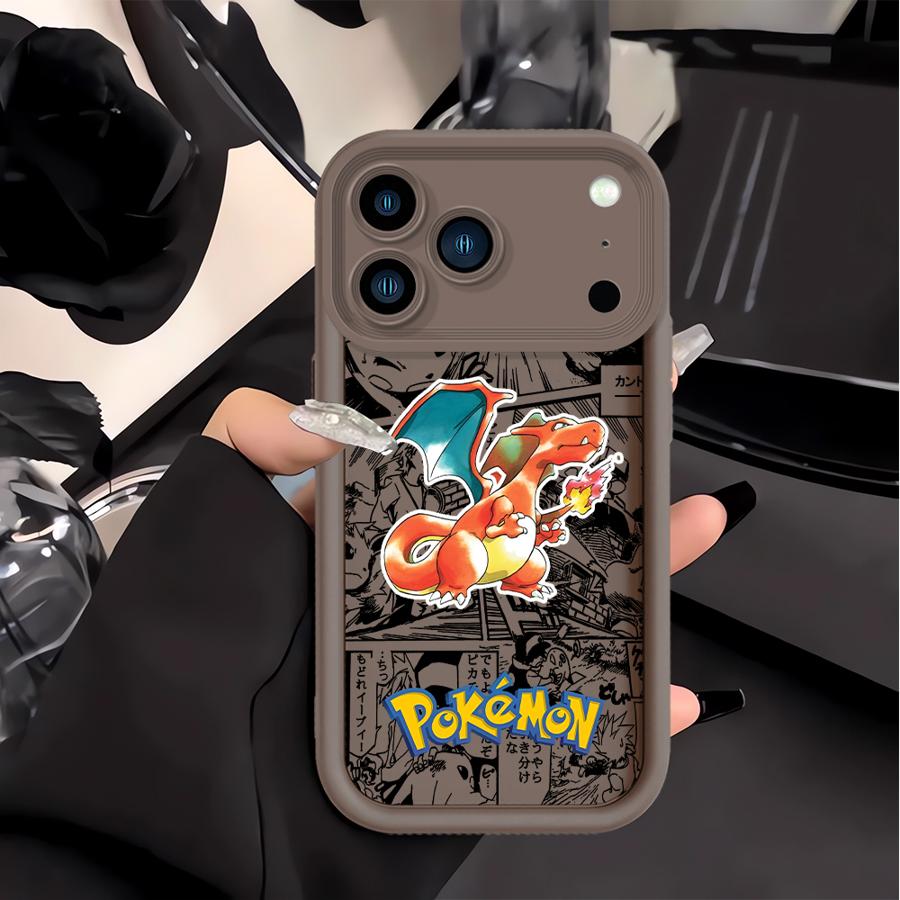

Pokemon Charizard Blastoise Phone Cover Case for Apple iPhone 17 Pro Max 12 13 Mini Air XR 16 15 11 14 Plus 16e XS iPhone Air
