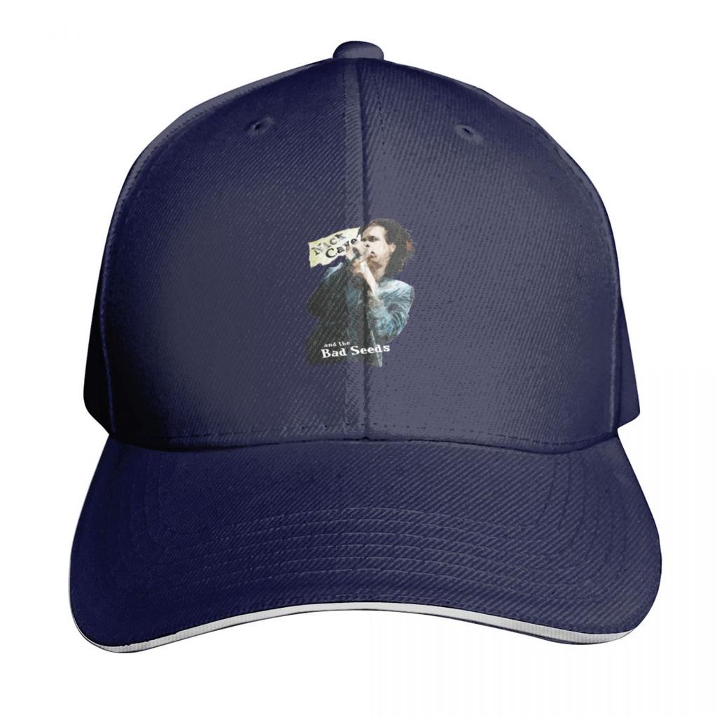 Nick Cave and the Bad Baseball Cap Custom Hat Fishing Cap Sun Caps Sunscreen For Women Unisexs