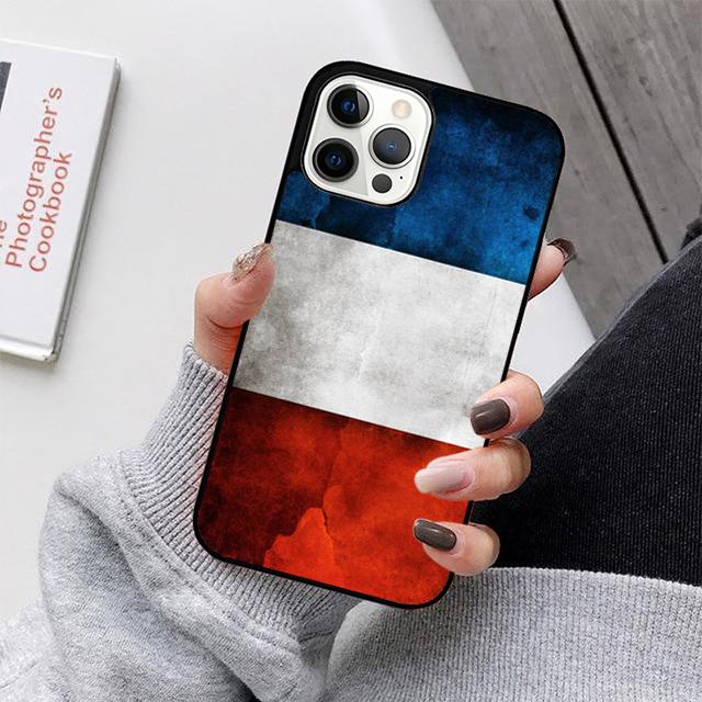 France National Flag Mobile Phone Cases Cover For iPhone 17 Air 16 15 14 12 13 11 Pro MAX Apple Plus Coque