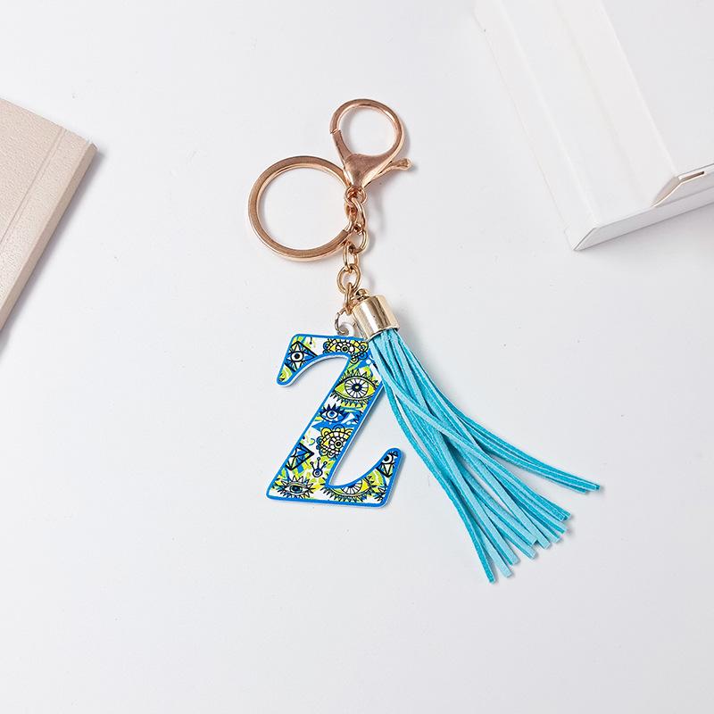Colorful English Alphabet Keychain & Graduation Gift Accessory