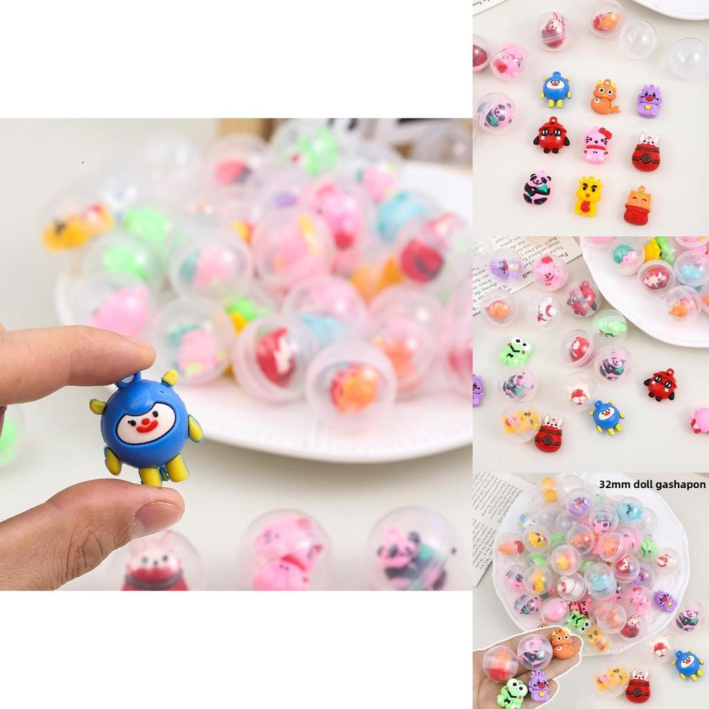 Kids Animal Minifigures With 32mm Transparent Toys For Collectors And Kids Play