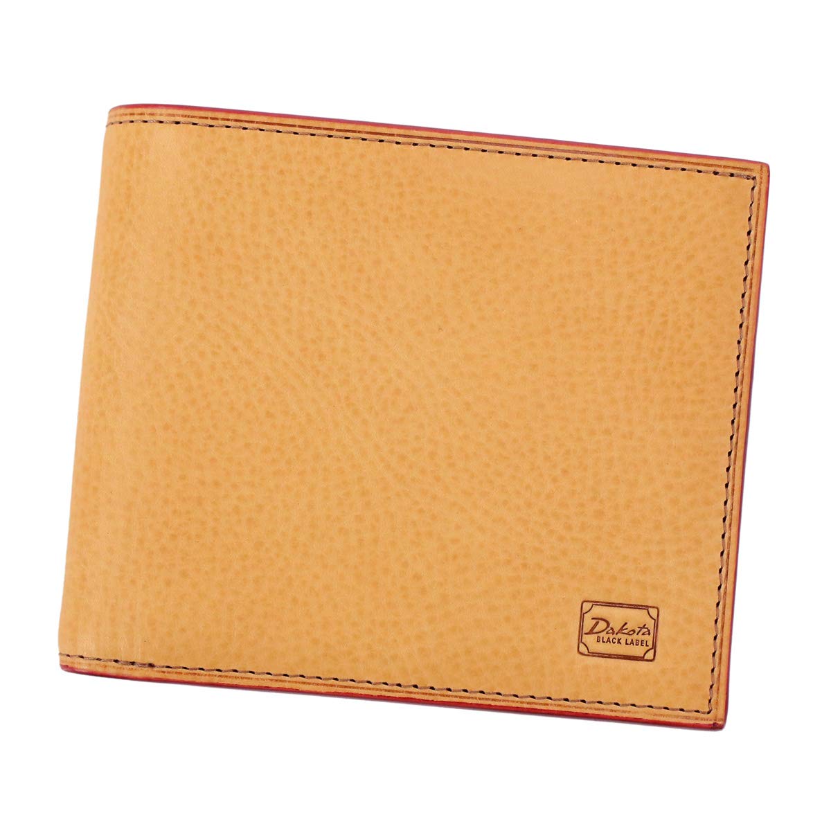 

Black Bifold Wallet with Coin Purse Genuine Leather Selva Beige [Dakota Label] Men s BL-620210-42 бежевий