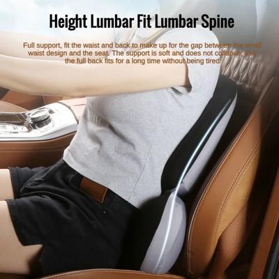 Update Car Lumbar Support Pillow Auto Neck Pillow Waist Support Removable Washable Backrest Universal Vehicle Cushion