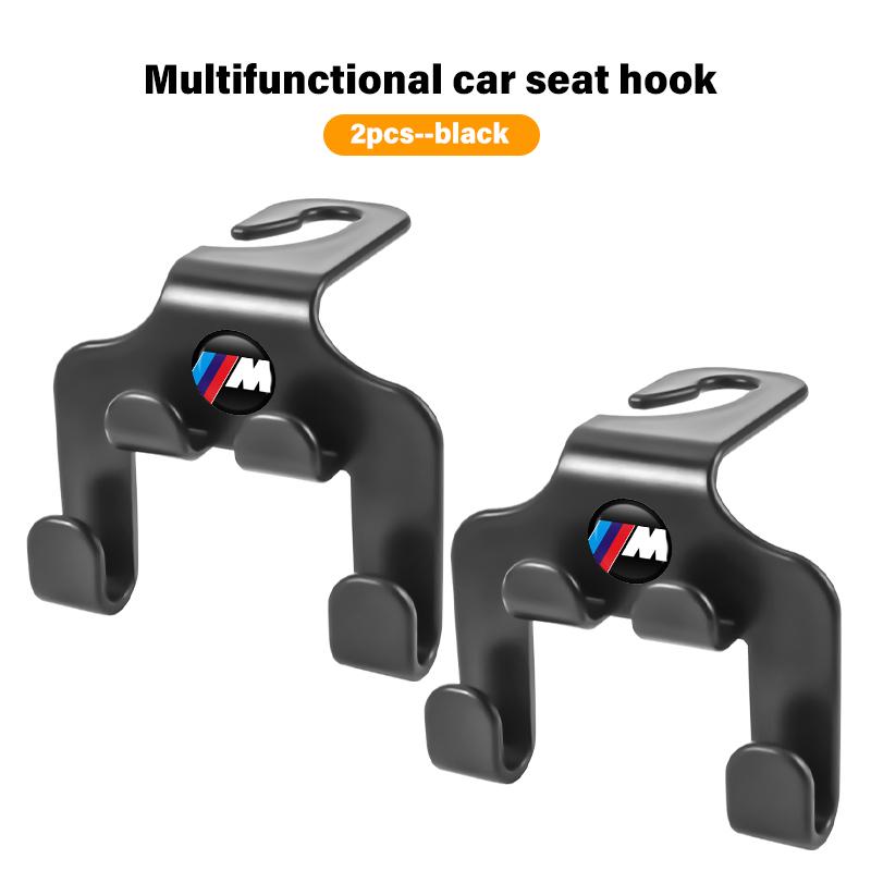 1/2 Stück Universelle Autositzhaken Multifunktionaler Handy-Aufbewahrungshalter Für BMW E70 E91 E30 G30 E53 M3 M5 X6 X4 X7 E92 E93 X1 X3 X5