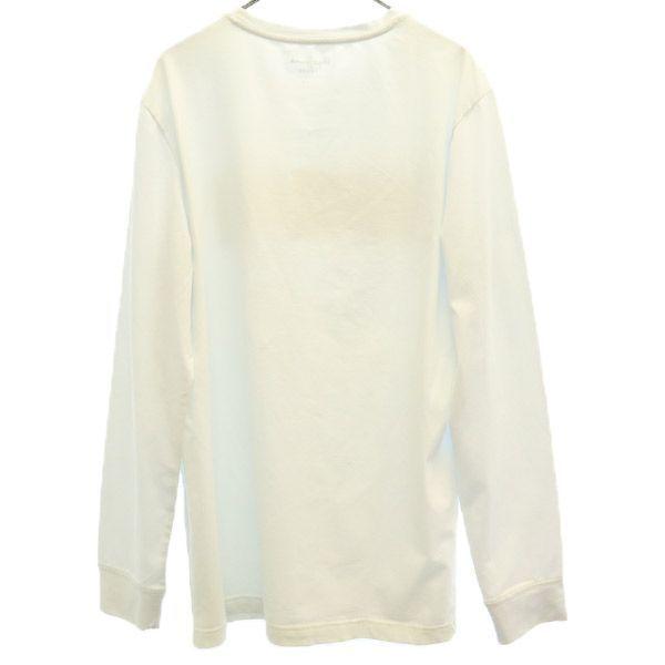 Pepe Jeans London Print Long Sleeve T-shirt L White Ron T Men's Used
