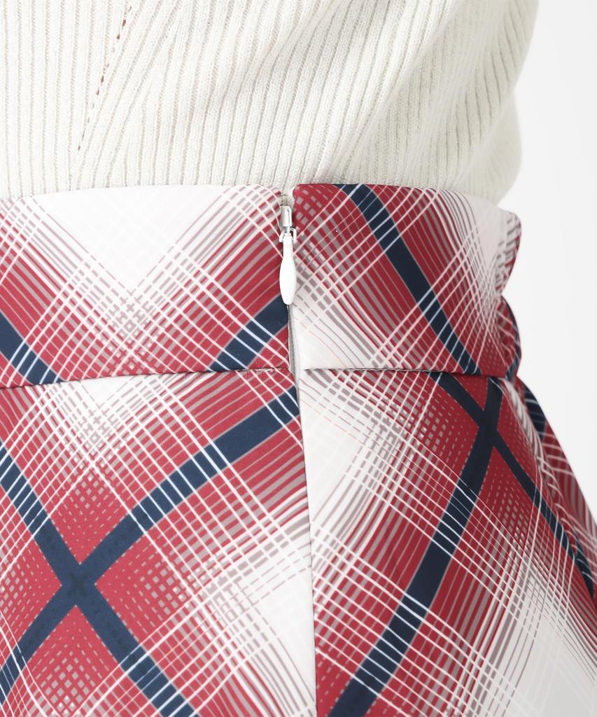 Bias Check Print Skirt/MM537213