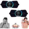 2pcs Ems Gynecomastia Reduction Massage, Portable Electric Ems Neck Massager, Cervical Massage For Pain Relief