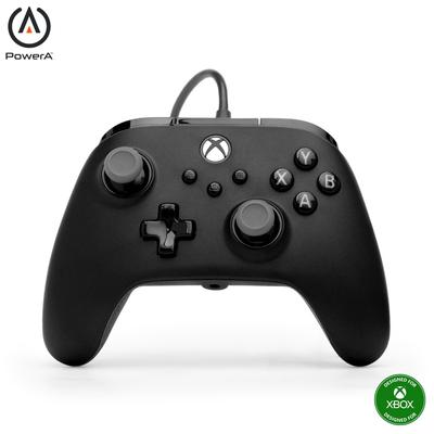 Offiziell lizenzierter Xbox PowerA Advantage Plus Kabelgebundener Controller für Xbox Series Schwarz Produkt XS - (XBGP0439-01)