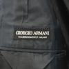 GIORGIO ARMANI made in Italy tailored jacket Setup 50 black Men's Used