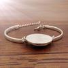 Moon And Sun Lovers Glow In The Dark Bracelet Fashion Time Gemstone Bracelet Delicate Small Gift For Women