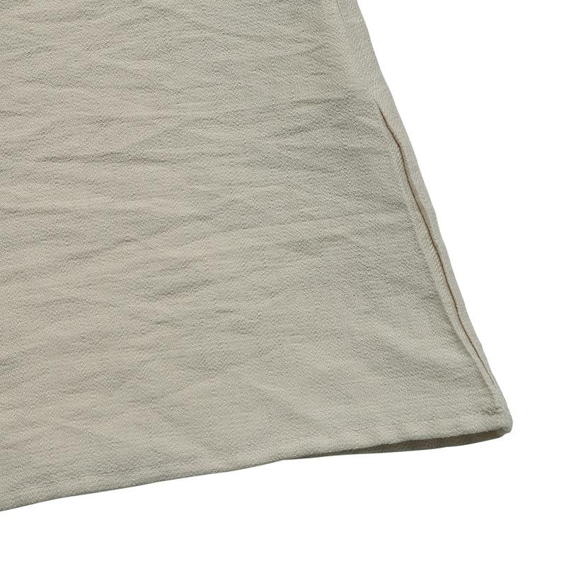 Women's Summer V-neck Comfortable Loose Sleeveless Vest Dress