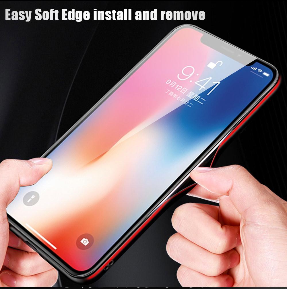 Tempered Glass Phone Case For Redmi 10 12 13 14C A5 Note9 Note10 Note12 Note14 Xiaomi 11Lite 14T 15 PocoC75 PocoX3 Soft Edge Shockproof Smooth Shell