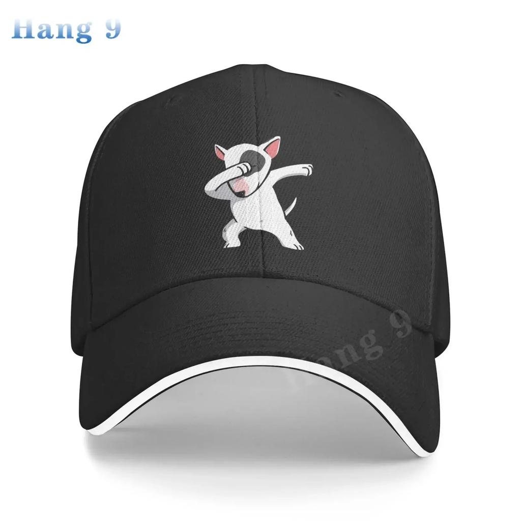 English Bull Terrier Baseball Caps Funny Unisex Soft Casquette Cap Fashion Denim Hat Vintage Adjustable Black