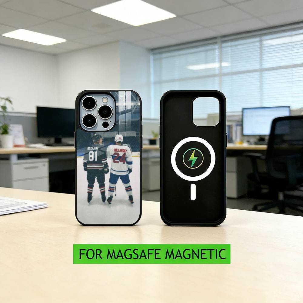 

H-Heated R-rivalry S-still Phone Case For iPhone17,16,15,14,13,12,11 Plus,Pro Magnetic For Magsafe Wireless Charging iPhone13