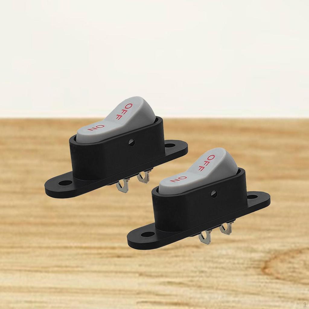 2 Pieces Boats Rocker Switch Electrical Equipment on/Off Toggle Power for