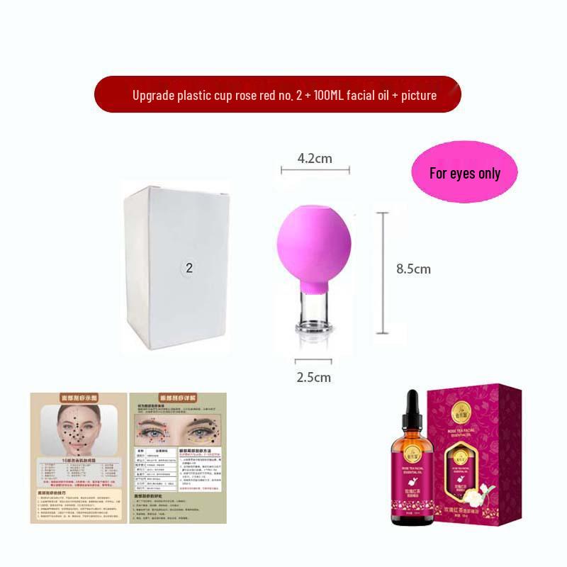 Enhanced Silicone Facial Cupping Set for Skin Lifting and Beauty