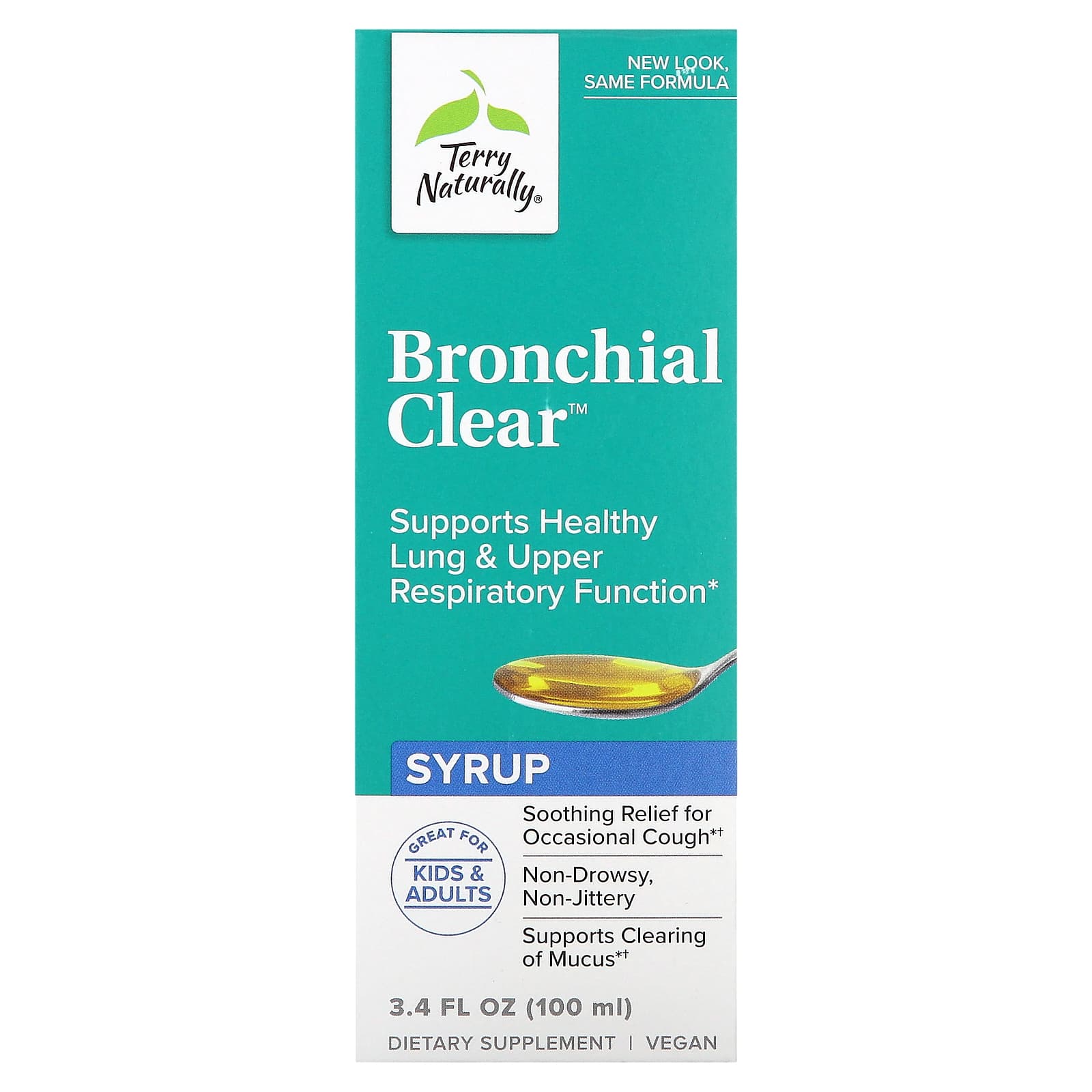 

Terry Naturally, Clear Bronchial Syrup, 3.4 fl oz (100 ml)