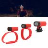 3Pcs USB Rechargeable Wrist Band Torch Wrist Ankle Light Flashlight  Helmet Light Torch Outdoor 