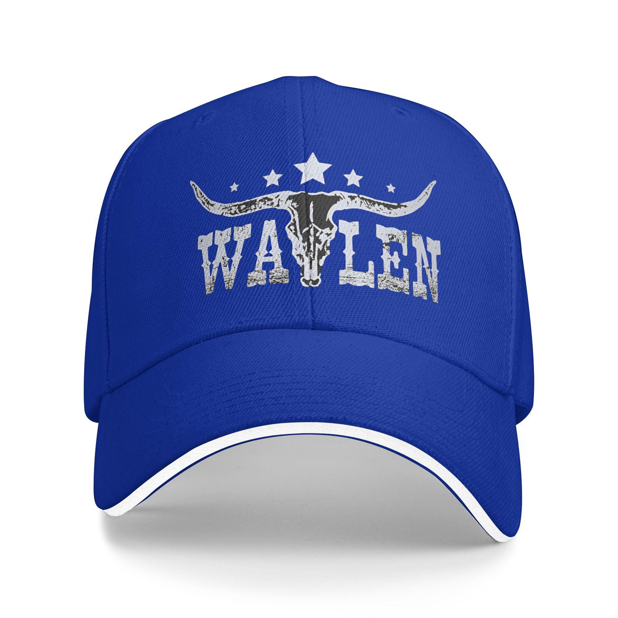 

Morgan Wallen Country Music 2025 Sun Baseball Cap Summer y2k Cool Hip Hop Hats For Unisex-Teens Running Hippie Baseball Caps One Size синий