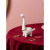 Popular Dinosaur Alpaca Ring Display Stand Waterproof Adorable Jewelry Holder Creative Craft Ornament Beautiful Home