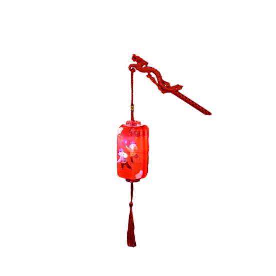 With Dragon Shape Pole Chinese Style Print 3 Flash Modes New Year Spring