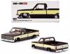 TSMMODEL Diecast Model Car Silverado Kaido Vintage Spec Two Brown Cream Diecast Toy Pickup Truck Made by Kaido House V1, Tone & 1/64 (7.6 Cm) Scale,
