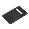 Guitar Back Plate Scratch Resistant Electric Guitar Tremolo Cavity Cover Backplate for ST SQ Black