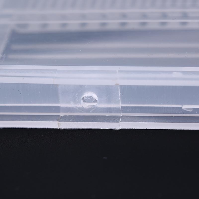 20 Hole Nail Drill Bits Box Plastic Display Stand Container For 3/32" Bits Drill