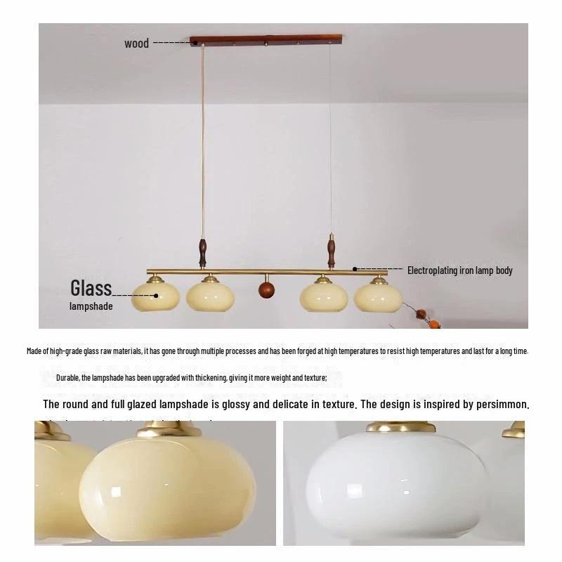 Middelaldersk fransk lysekrone: Bauhaus-inspirert, Retro Amerikansk Øyebeskyttende Lampe for Stuer, Soverom og Arbeidsrom